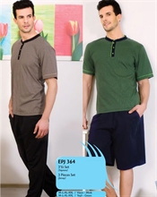 Yeni İnci EPJ 364 Erkek Şortlu Pijama Takım resmi