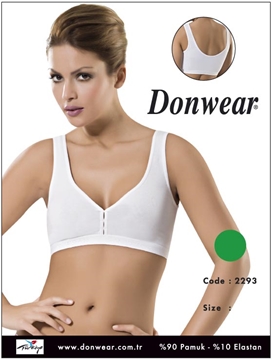 Donwear 2293 Penye Sporcu Sütyen resmi