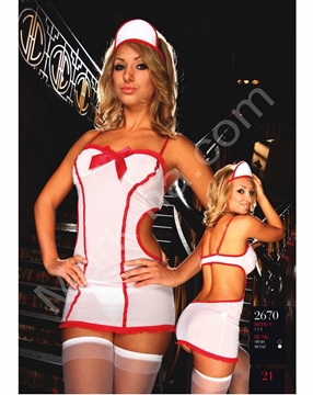 Elawin 2670 Hemşire Babydoll resmi