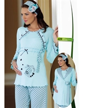 Artış 429 Üçlü Loğusa Pijama Takım resmi