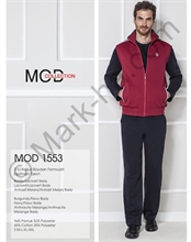 Mod Collection 1553 Erkek Üçlü Eşofman Takım resmi