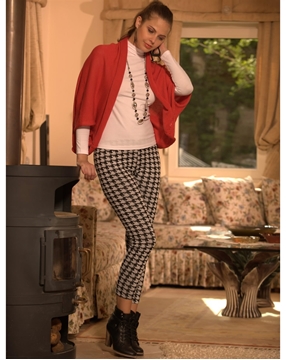 Donwear 2351 Termal Desenli Tayt resmi