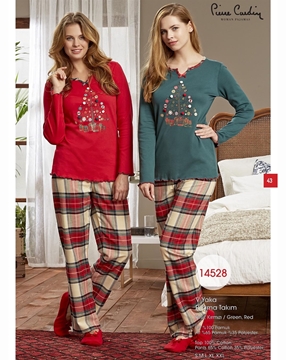 Pierre Cardin 14528 V Yaka Pijama Takım resmi