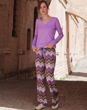 Penye Mood 7614 Bayan Pijama Takım resmi