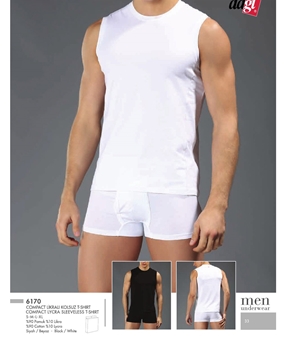 Dagi 6170 Compack Kolsuz Erkek T-Shirt resmi