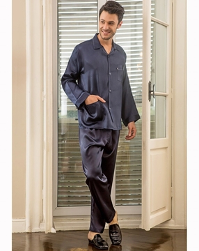 Batista 170 Jakar Saten Erkek Pijama Takım resmi