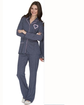 Eros ESK510 Bayan Modal Gömlek Pijama Takım resmi