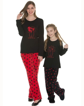 Eros ESK671 Bayan Polar Pijama Takım resmi