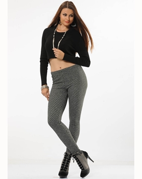 Donwear 2385 Termal Desenli Tayt resmi