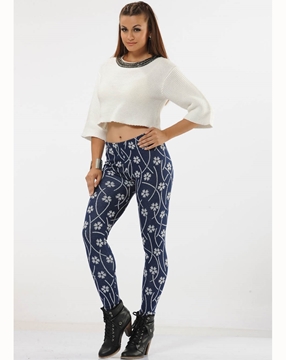 Donwear 2389 Termal Desenli Tayt resmi