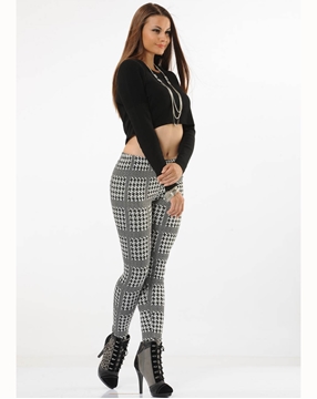Donwear 2394 Termal Desenli Tayt resmi