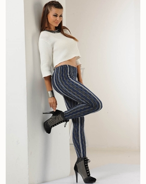 Donwear 2395 Termal Desenli Tayt resmi