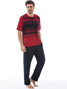 Pierre Cardin 5145 Erkek Üçlü Pijama Takım resmi
