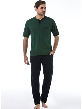 Pierre Cardin 5370 Erkek Üçlü Pijama Takım resmi