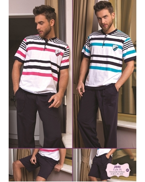 Bone Club 3846 Erkek Üçlü Pijama Takım resmi