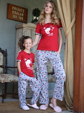 Yeni İnci CKP 252 Kız Çocuk Pijama Takım resmi