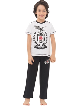 Roly Poly 4420 Beşiktaş Erkek Çocuk Pijama Takım resmi
