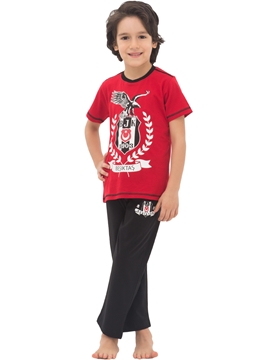 Roly Poly 4520 Beşiktaş Erkek Garson Pijama Takım resmi