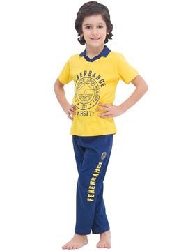 Roly Poly 4525 Fenerbahçe Erkek Garson Pijama Takım resmi