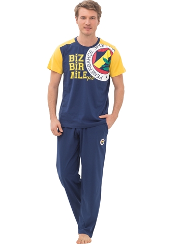 Roly Poly 4626 Fenerbahçe Erkek Pijama Takım resmi