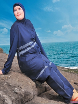 Odema 2112 Hazal Battal Tesettür Mayo resmi