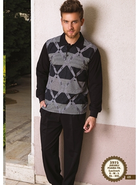 Bone Club 3975 Erkek Jakarlı Pijama Takım resmi