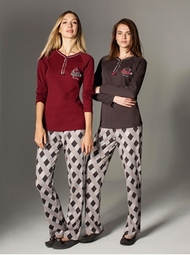 Pierre Cardin 3063 Bayan Pijama Takım resmi