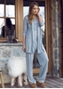Picture of Penye Mood 7838 Büyük Beden 3'lü Pijama Takım