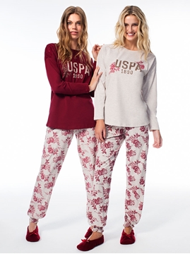 US Polo 15526 Bayan Pijama Takım resmi