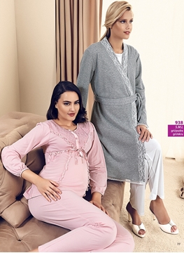 Artış 938 Üçlü Lohusa Pijama Takım resmi