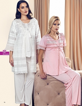 Artış 860 Üçlü Lohusa Pijama Takım resmi