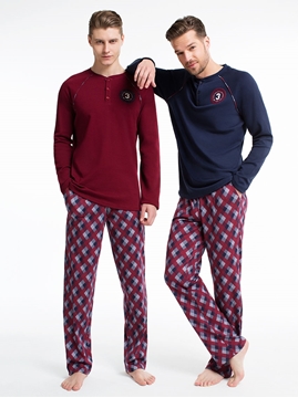 US Polo 17114 Patlı Erkek Pijama Takım resmi