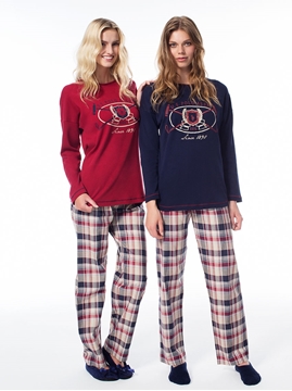 US Polo 15504 Bayan Pijama Takım resmi