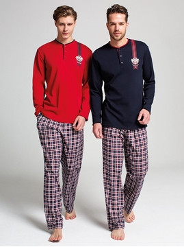 Mod Collection 1806 Patlı Erkek Pijama Takım resmi