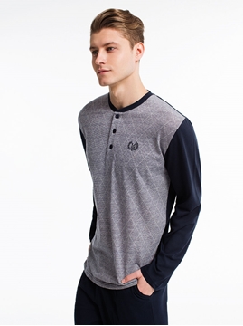 Mod Collection 1815 Patlı Erkek Pijama Takım resmi