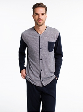Mod Collection 1815A Boydan Patlı Erkek Pijama Takım resmi