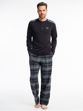 Mod Collection 1804 Patlı Erkek Pijama Takım resmi