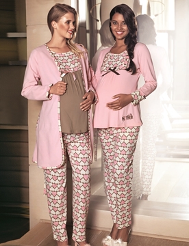 Fc Fantasy M-603 Lohusa Üçlü Pijama Takım resmi