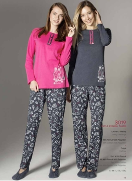 Pierre Cardin 3019 Bayan Pijama Takım resmi