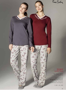 Pierre Cardin 3089 Bayan Pijama Takım resmi