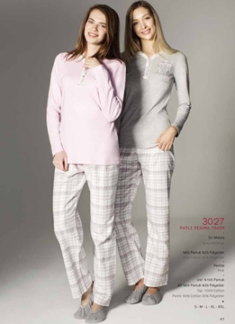 Pierre Cardin 3027 Bayan Pijama Takım resmi