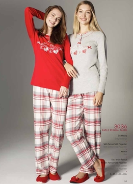 Pierre Cardin 3036 Bayan Pijama Takım resmi