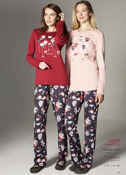 Pierre Cardin 3059 Bayan Pijama Takım resmi