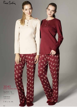 Pierre Cardin 3040 Bayan Pijama Takım resmi