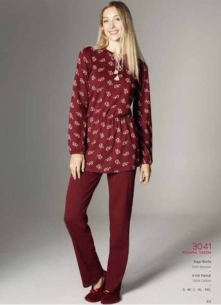 Picture of Pierre Cardin 3041 Bayan Pijama Takım