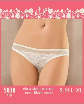 Bella Donna 5038 Dantelli Slip resmi