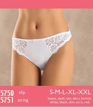 Bella Donna 5751 Önü Dantelli String resmi