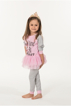 Kom Dance Kız Çocuk Pijama Takım 52PJ50091 resmi