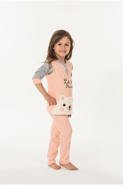 Kom Luna Kız Çocuk Pijama Takım 52PJ50061 resmi