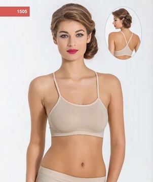Miss Fit 1505 İnce Askılı Sporcu Büstiyer resmi